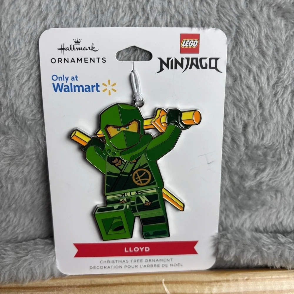Hallmark LEGO Ninjago Minifigure Lloyd Green Ninja Christmas Tree Ornament Metal
